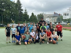 Ukázková hodina basketbalu