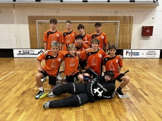 Florbal chlapců z 8. a 9. ročníku