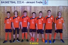 Bronzová medaile z okresního finále v basketbalu