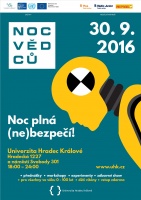 Noc vědců Univerzity HK 2016