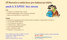 Kurz pro budoucí prvňáčky  aneb k ZÁPISU bez stresu