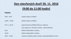 Program Dne otevřených dveří