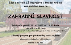 Zahradní slavnost 2017