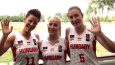 Fandíme týmu basketbalistek Maďarska - 