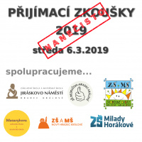 Přijímací zkoušky 2019 NANEČISTO