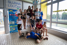 Hradecké sportovní hry mládeže - plavání